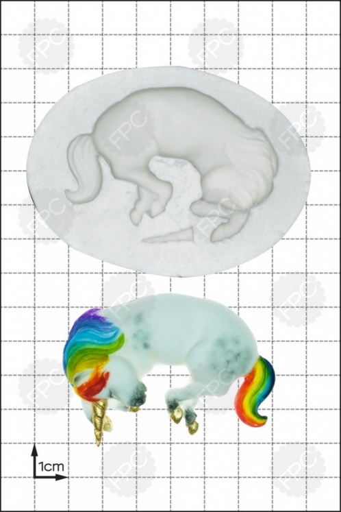 'Sleeping Unicorn' Silicone Mould